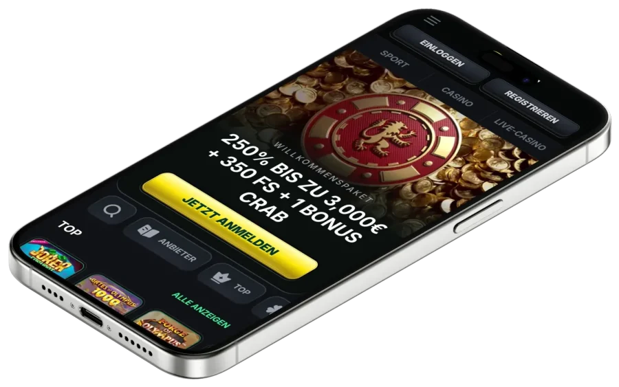 KinBet Casino auf Mobilgeräten